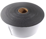 Fita de Vedação em PVC Preto Adesivado 1 Lado 04mm x 100mm x 10m