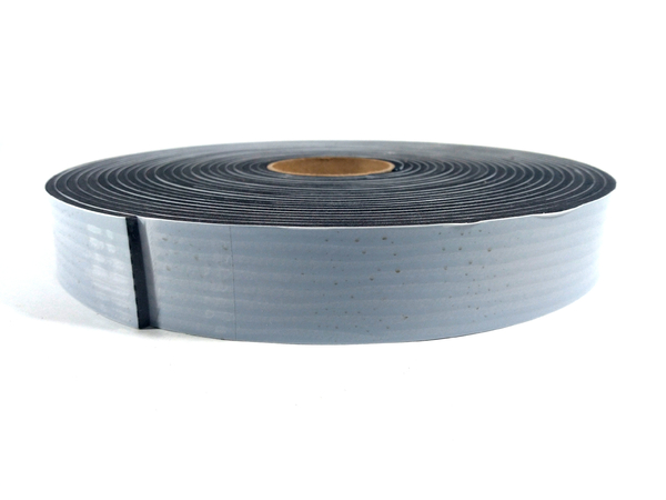 Fita de Vedação em Espuma Neoprene Preto Adesivo 1 Lado 3mm x 30mm x 10m 