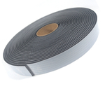 Fita de Vedação em Espuma de EPDM Preto Adesivado 1 Lado 3mm x 25mm x 10m