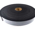 Fita de Vedação em Espuma de EPDM Preto Adesivado 1 Lado 5mm x 30mm x 10m