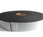 Fita de Vedação em EVA Preto Com Adesivo 1 lado 5mm x 35mm x 10m