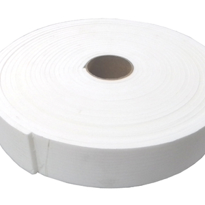 Fita de Vedação em EVA Branco Adesivado 1 Lado 05mm x 50mm x 10m
